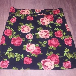 Forever 21 floral skirt